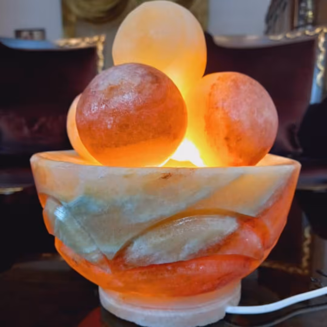 اباژور سنگ نمک شب خواب