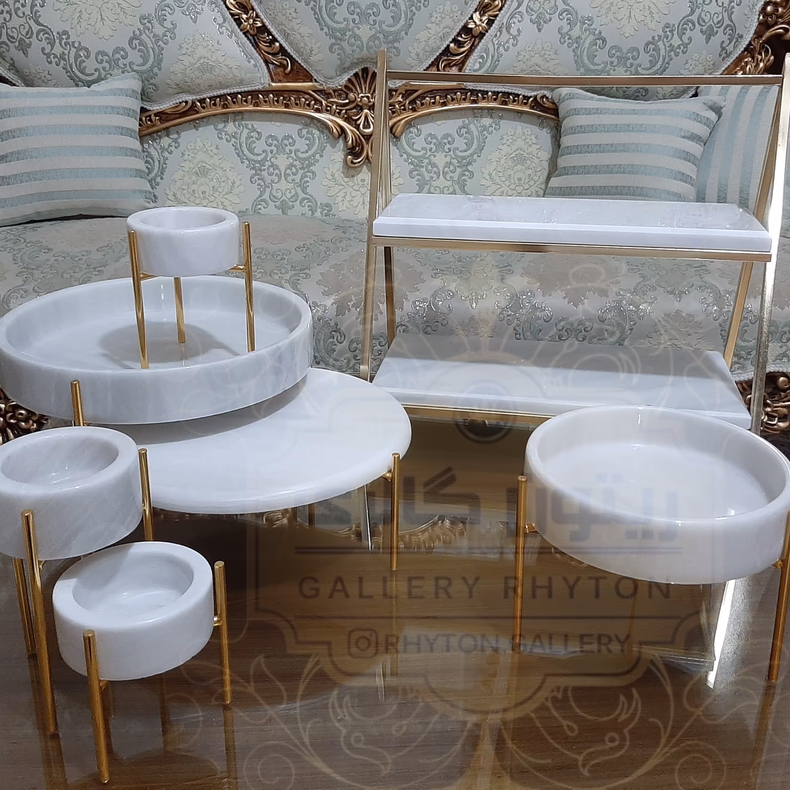 ست  پذیرایی سنگی  کد 1