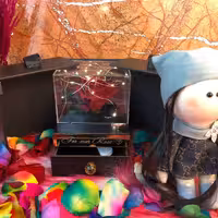 رز جاودان مدل مینی سوپرایزی موزیکال کوکی باریسه