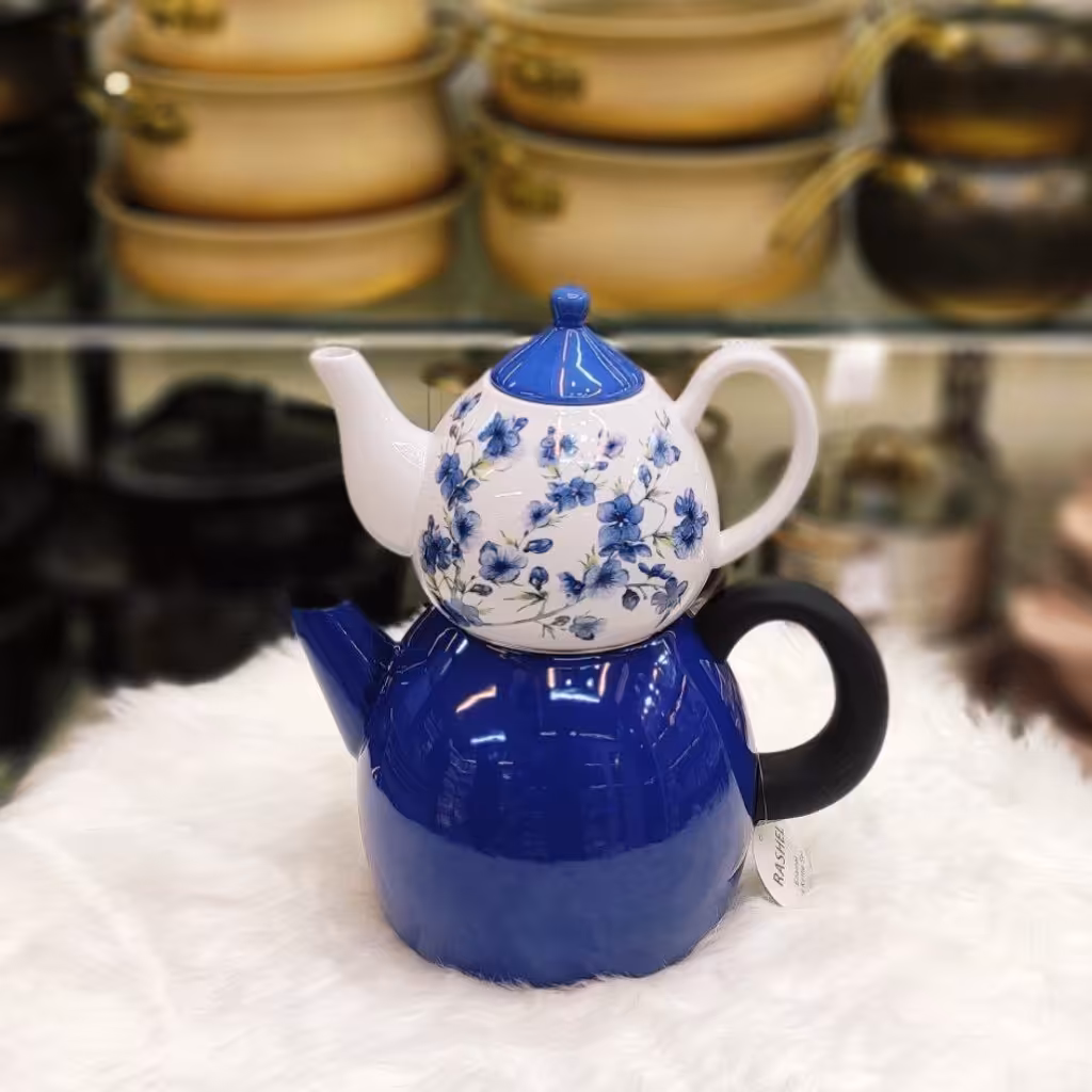 کتری قوری لعابی