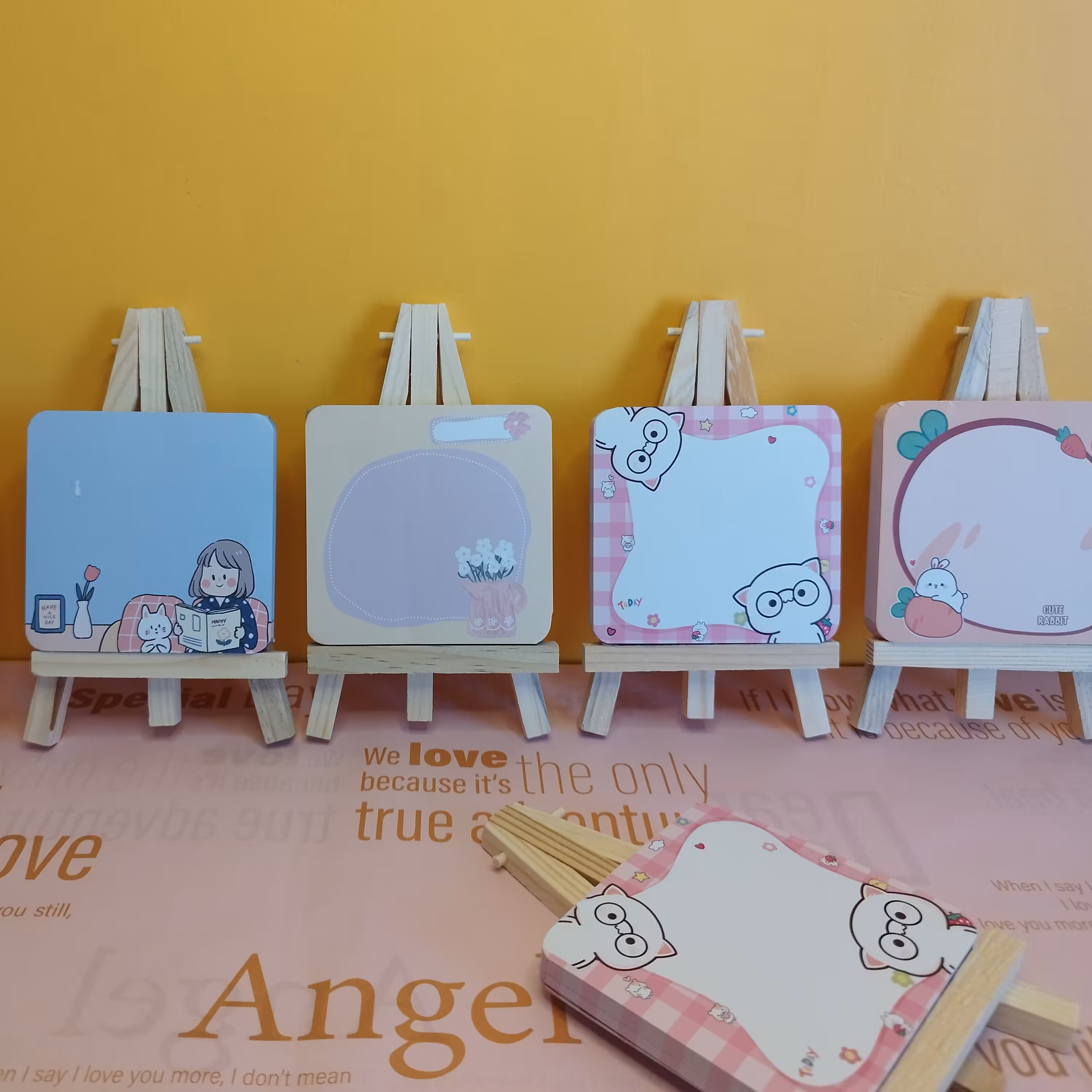 نوت بوم فانتزی برند سویل  دفترچه یادداشت رومیزی