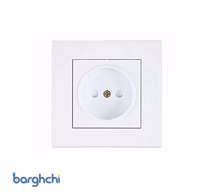 مکانیزم پریز بدون ارت با مغزی سرامیکی تابش پارت الکتریک مدل 5161