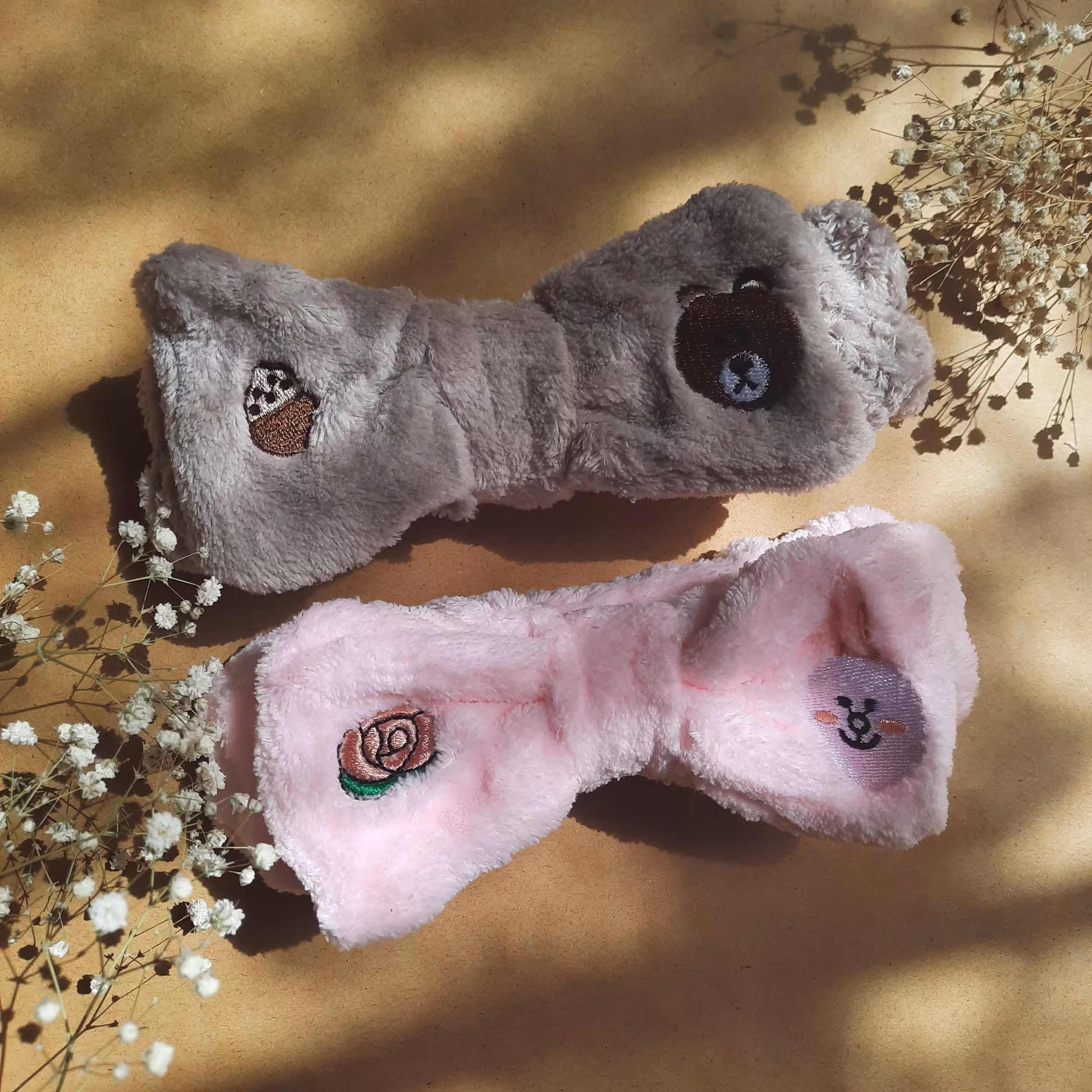 هدبند ارایشی صورتی 