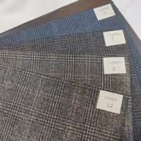 پارچه فاستونی جامعه چهار خانه 20 درصد پشم و 80 درصد نخ