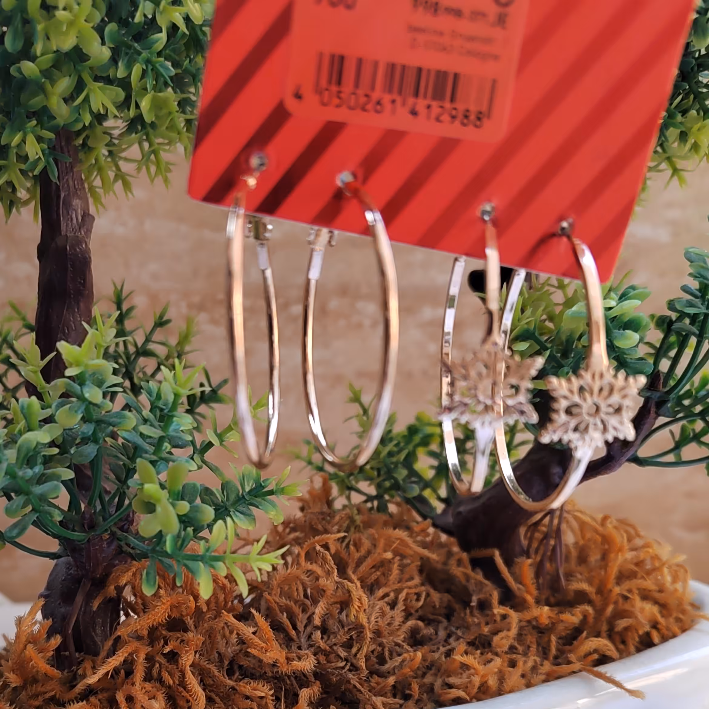 پک گوشواره حلقه ای. برنداکسسوری. ارسال رایگان 