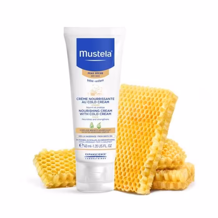 لوسیون تغذیه کننده بدن حاوی کلد کرم ماستلا فرانسوی اصل mustela