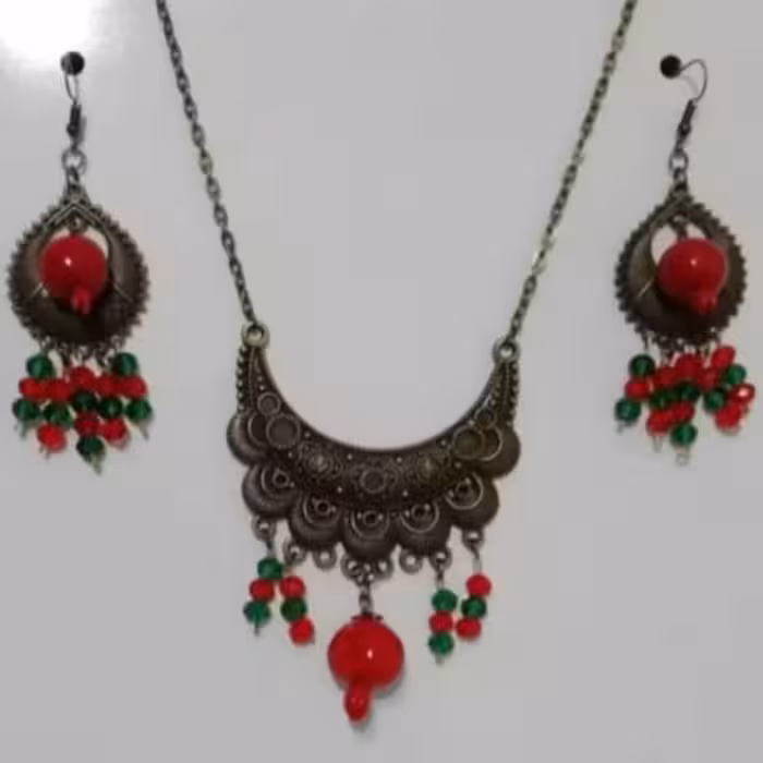 ست برنجی یلدایی قاجاری 