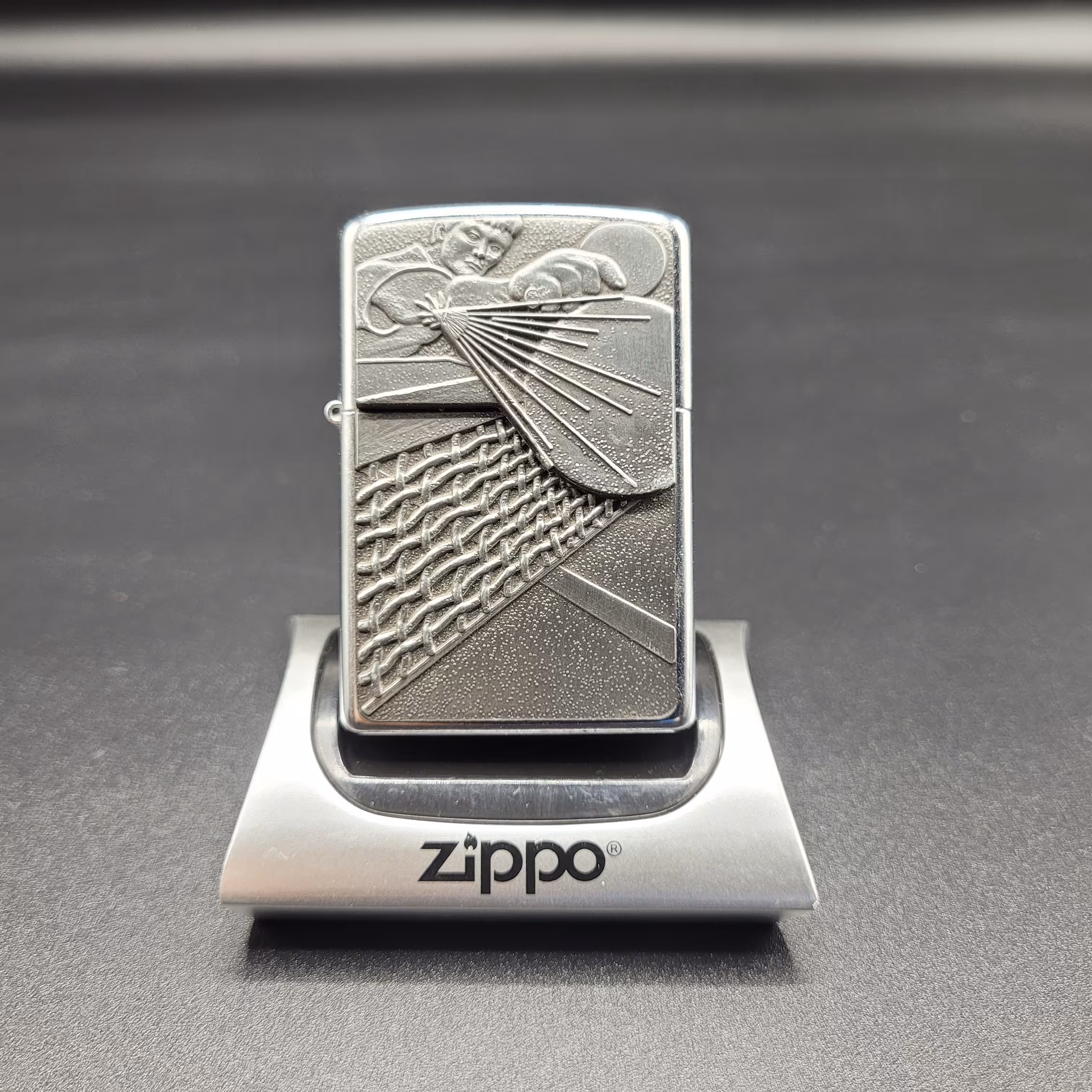 فندک زیپو اورجینال 24301 BS PING PONG SURPISE 