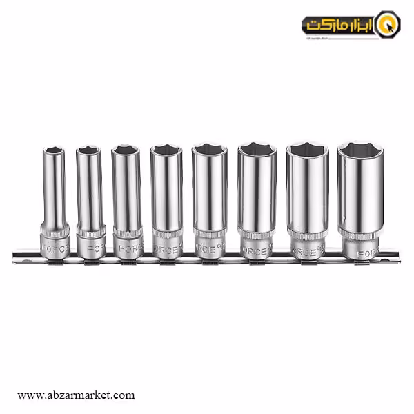 ست بکس ریلی بلند فورس 8 عددی 3/8 اینچ مدل 3082