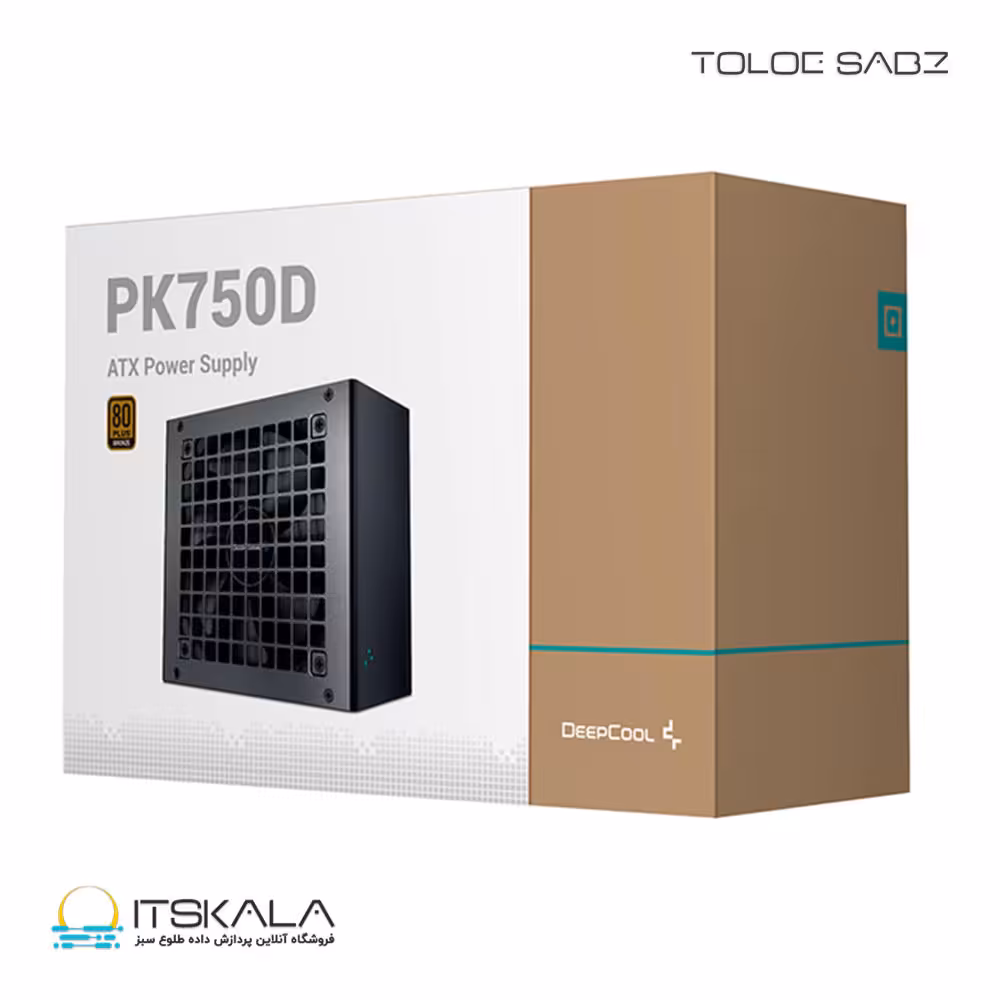قیمت و خرید پاور 750 وات دیپ کول مدل PK750D | ITSKALA