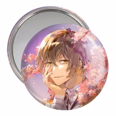 آینه جیبی خندالو مدل دازای سان انیمه سگ های ولگرد بانگو کد 15655