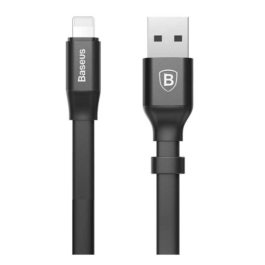 قیمت و خرید کابل تبدیل 0.23 متری USB به لایتنینگ بیسوس مدل Nimble CALMBJ-B01 | یاس ارتباط