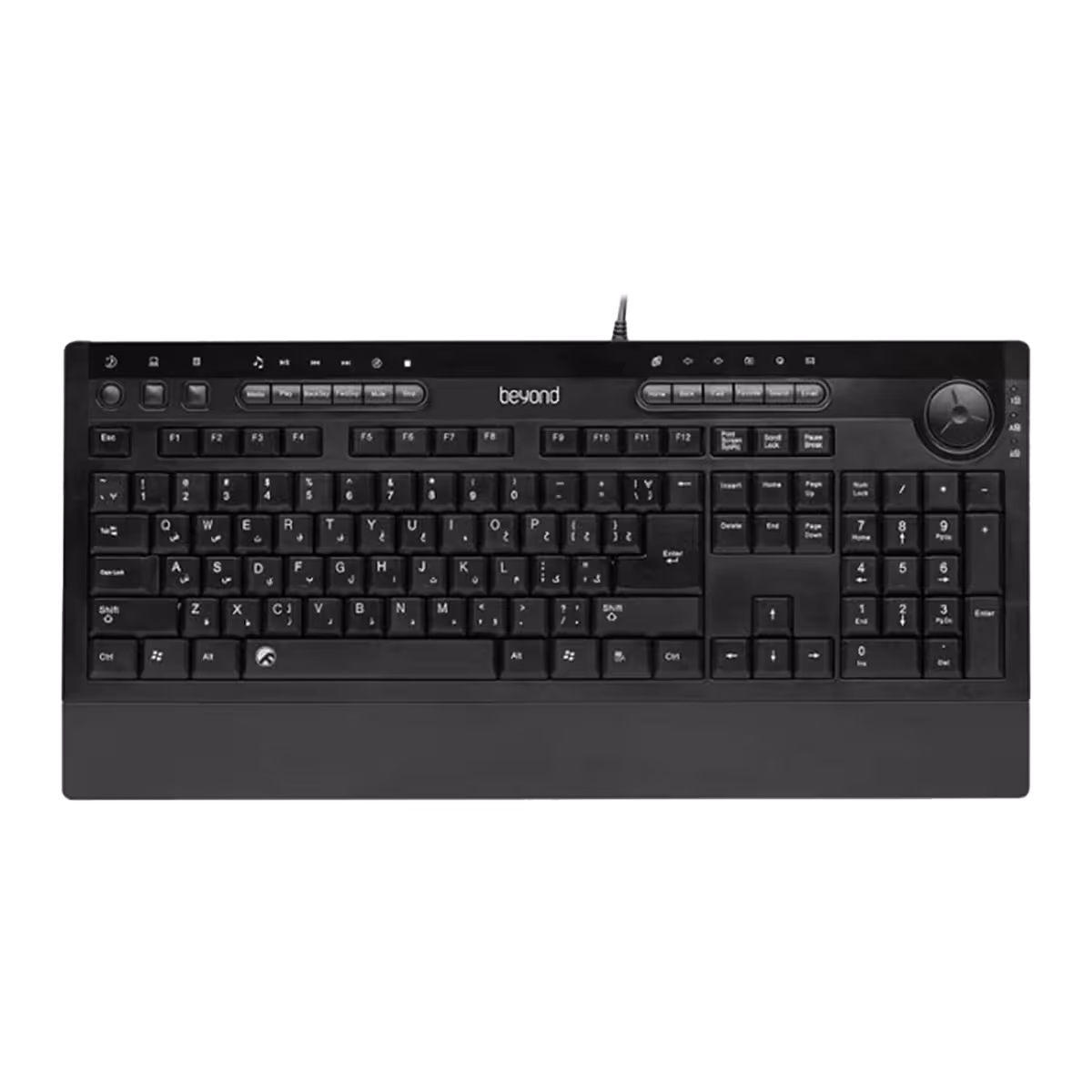 کیبورد باسیم بیاند مدل BK-8700 | آی تی هوم