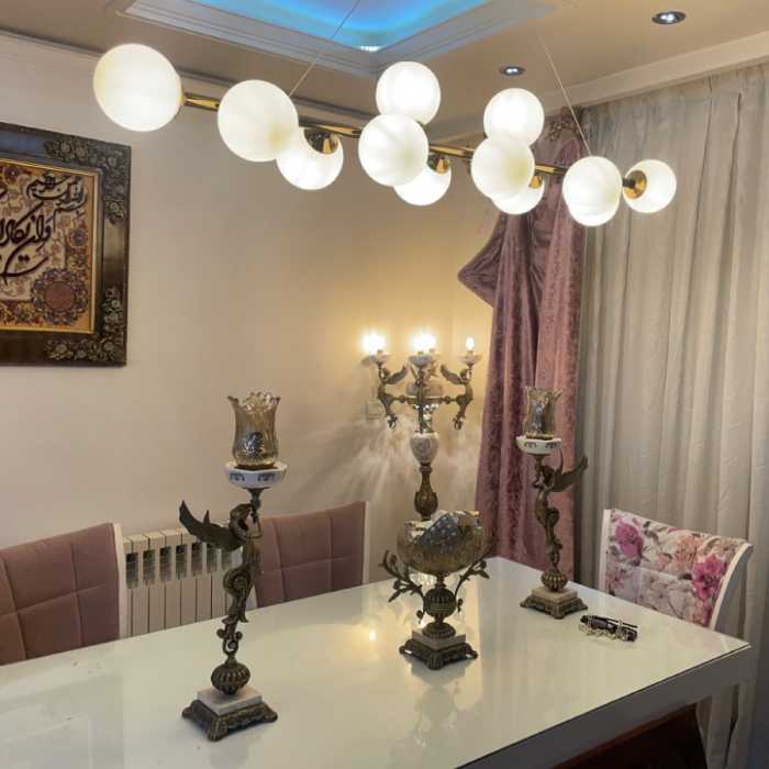 فروش ویژه  لوستر خطی طرح مولکولی