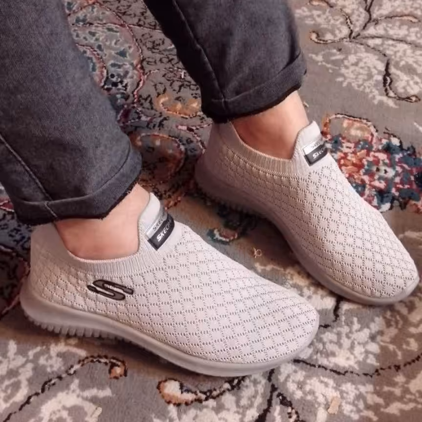 کفش کتونی اسکیچرز طبی بدون بند 