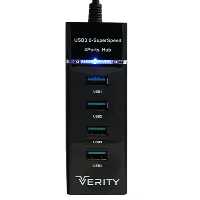 هاب USB30 چهار پورت وریتی مدل H-402
