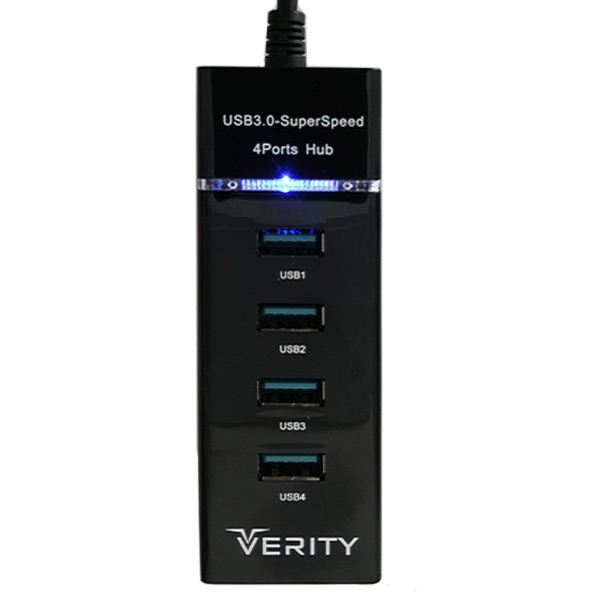 هاب USB30 چهار پورت وریتی مدل H-402