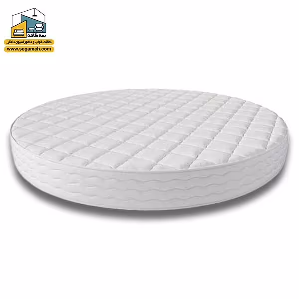 تشک خوشخواب مدل طبی فنری سایز گرد