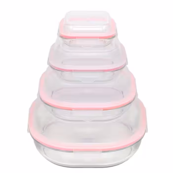 ظرف نگهدارنده لیمون بسته 4 عددی