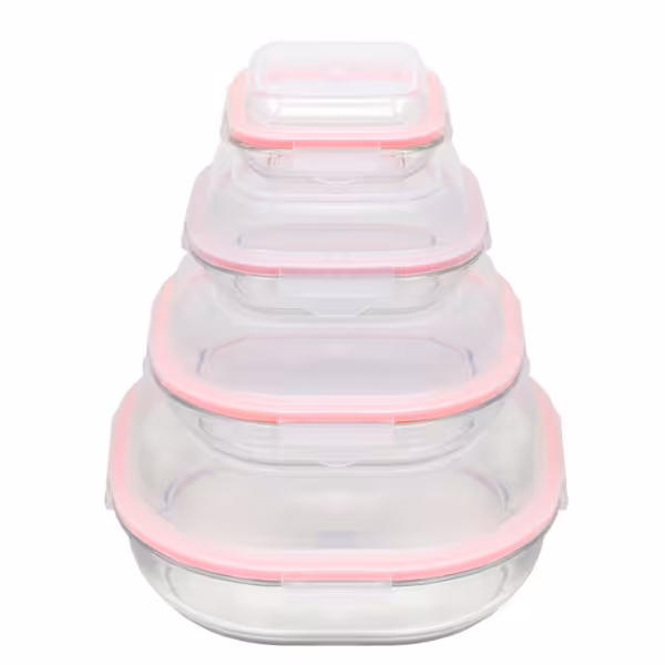 ظرف نگهدارنده لیمون بسته 4 عددی