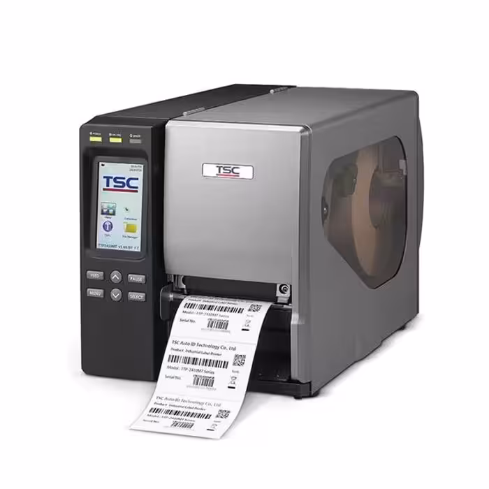 چاپگر لیبل و بارکد صنعتی تی اس سی مدل 2410MT