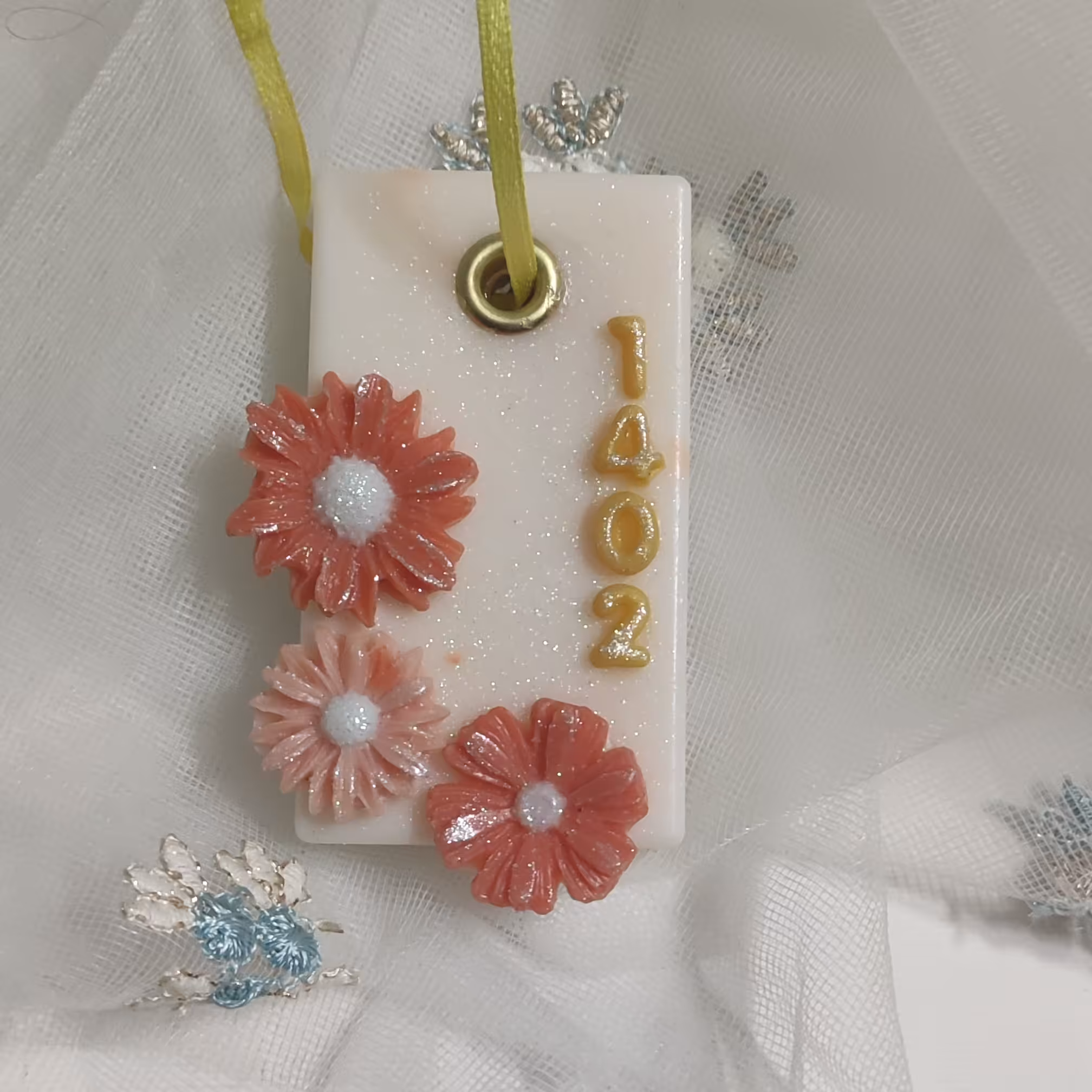 صابون معطر طر ح آویز مناسب عیدی و تزئین سرویس بهداشتی