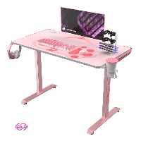 میز گیمینگ صورتی Eureka Venus ERK-I44-PK-V1