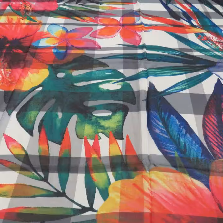 روسری برگهای استوایی