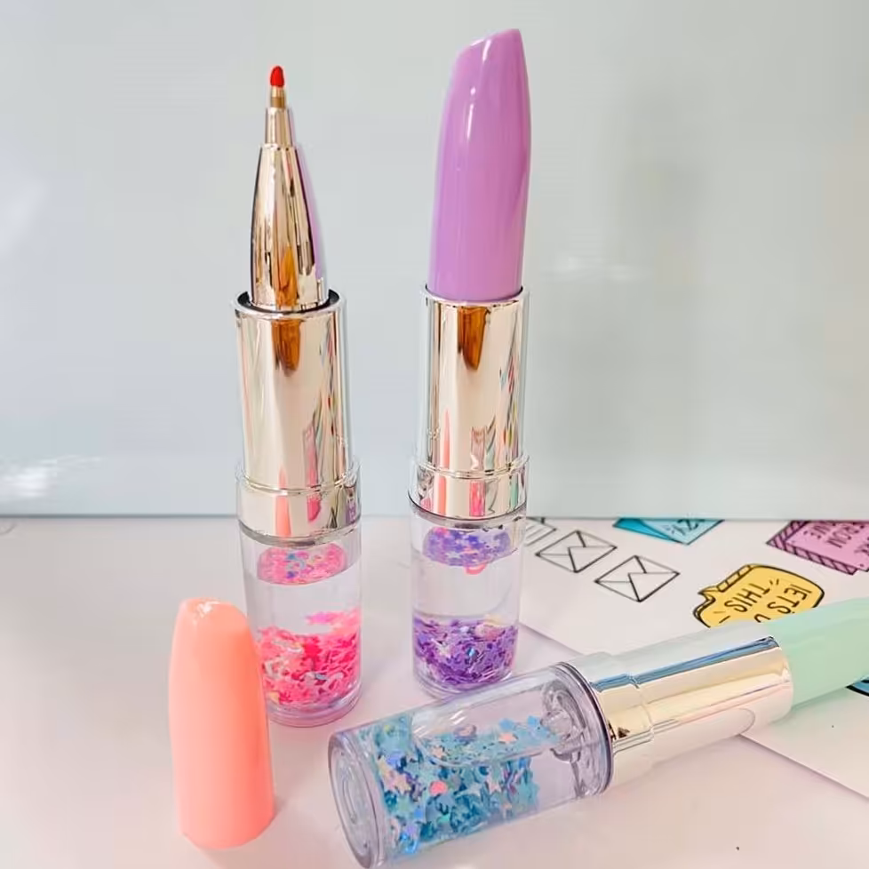 خودکار روان نویس رژ لب آکواریومی فانتزی