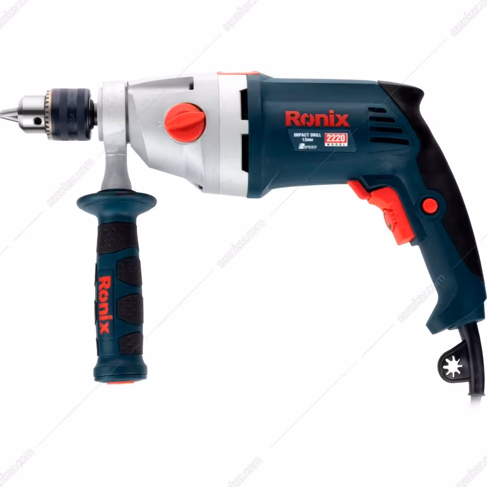 دریل گیربکسی برقی 1050 وات رونیکس 2220