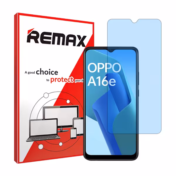 گلس اوپو A16e مدل هیدروژلی آنتی بلو برند ریمکس کد S