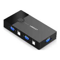 کی وی ام سوئیچ 2*USB یوگرین مدل 30357