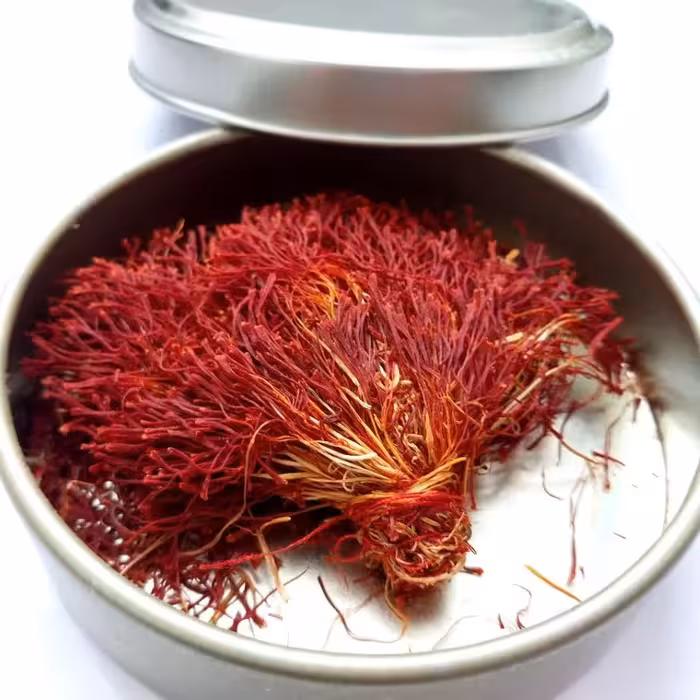 زعفران دسته دخترپیچ، خشک شده به روش سنتی، 1 مثقالی 