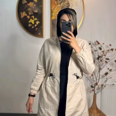 مانتو اسپرت زنانه مدل مانتو بارانی دو رو