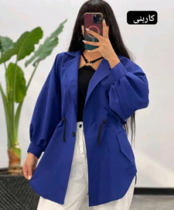 مانتو کتی زنانه کرپ مازراتی مدل شایلین