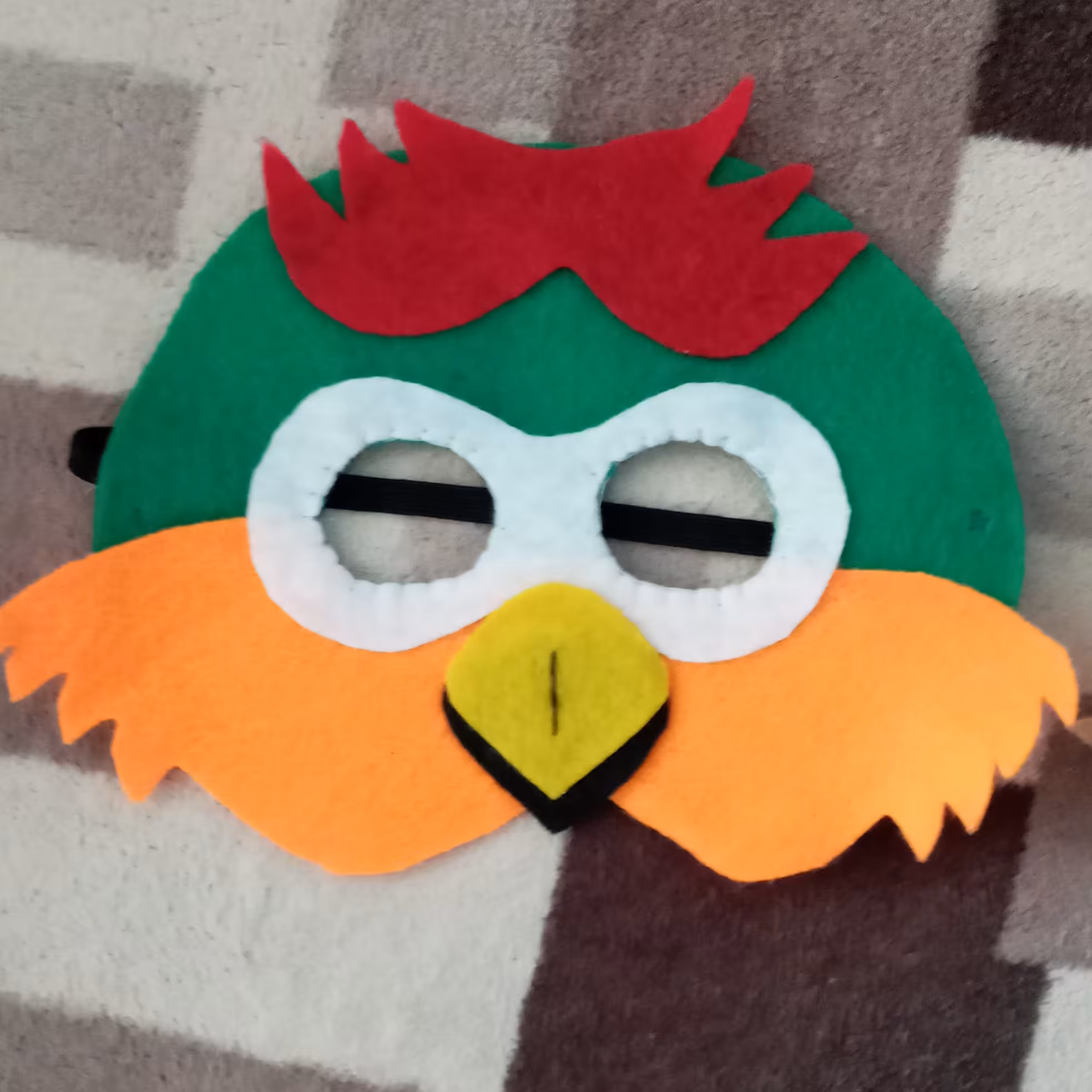 نقاب صورت طرح طوطی