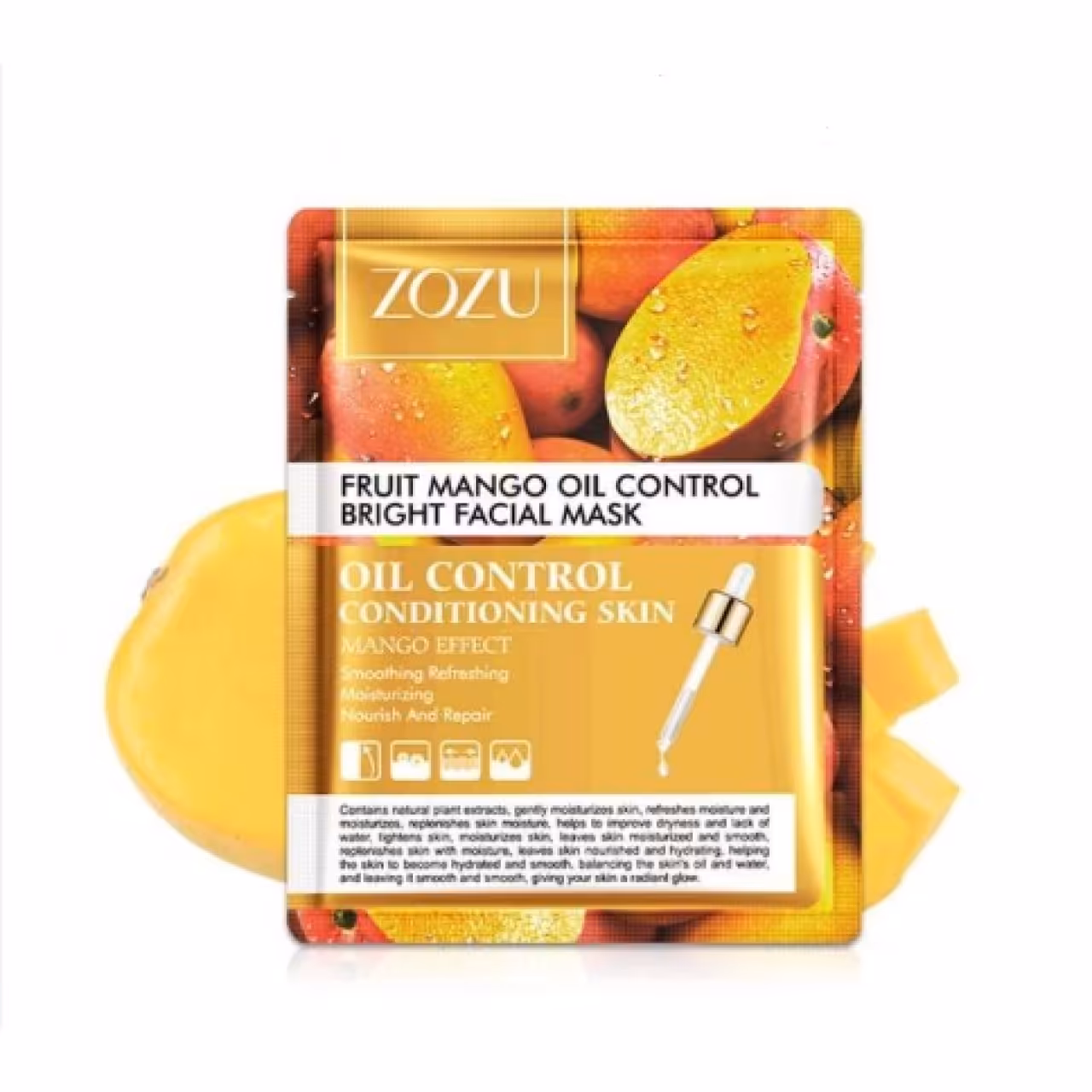 ماسک صورت زوزو مدل Pineapple وزن 25 گرم