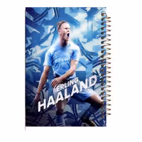 دفتر زبان مشایخ طرح ارلینگ هالند مدل منچسترسیتی کد 1941