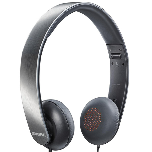 هدفون SHURE شور مدل  SRH145M نقره ای - Hiappleir
