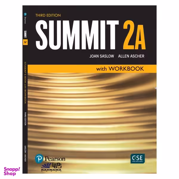 کتاب SUMMIT 2A اثر joan saslow and allen ascher انتشارات زبان مهر