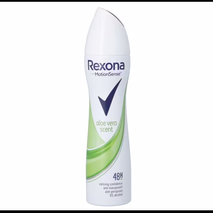 اسپری ضد تعریق رکسونا مدل aloe vera حجم 200 میل