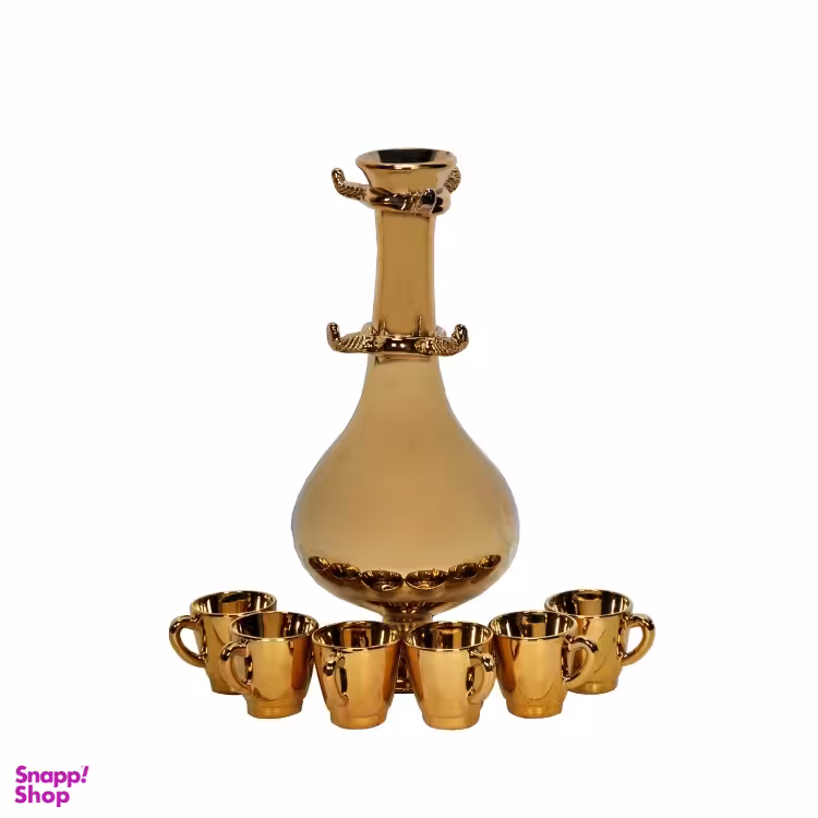 ست تنگ و لیوان مدل درختی بسته 7 عددی