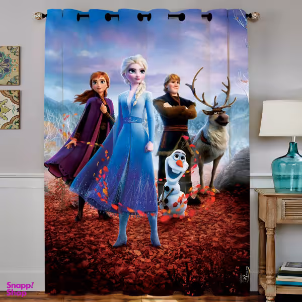 پرده مدل C4-50605 سایز 190x140 سانتی متر