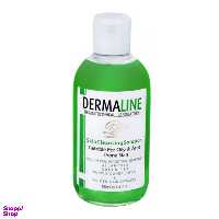 محلول پاک کننده درمالاین (Dermaline) مناسب پوست‌های چرب حجم 250 میلی لیتر