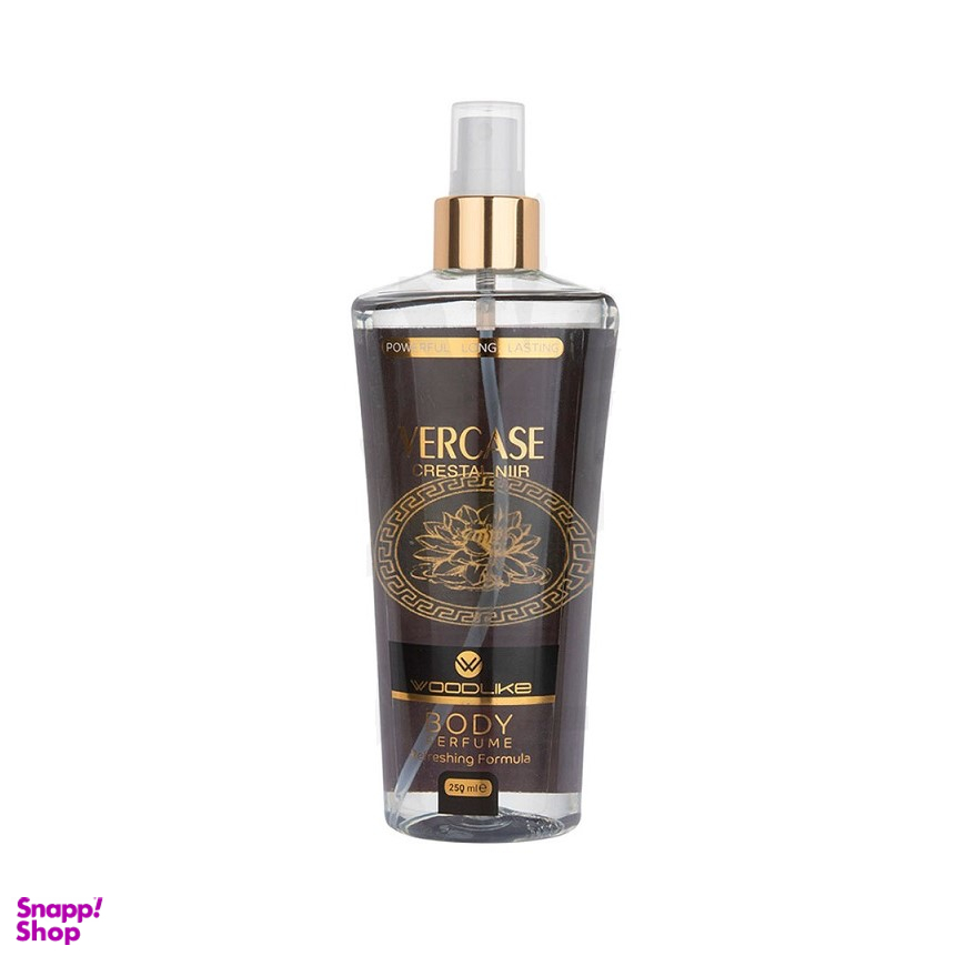 بادی اسپلش زنانه وود لایک (Wood Like) مدل Versace Crystal حجم 250 میلی لیتر