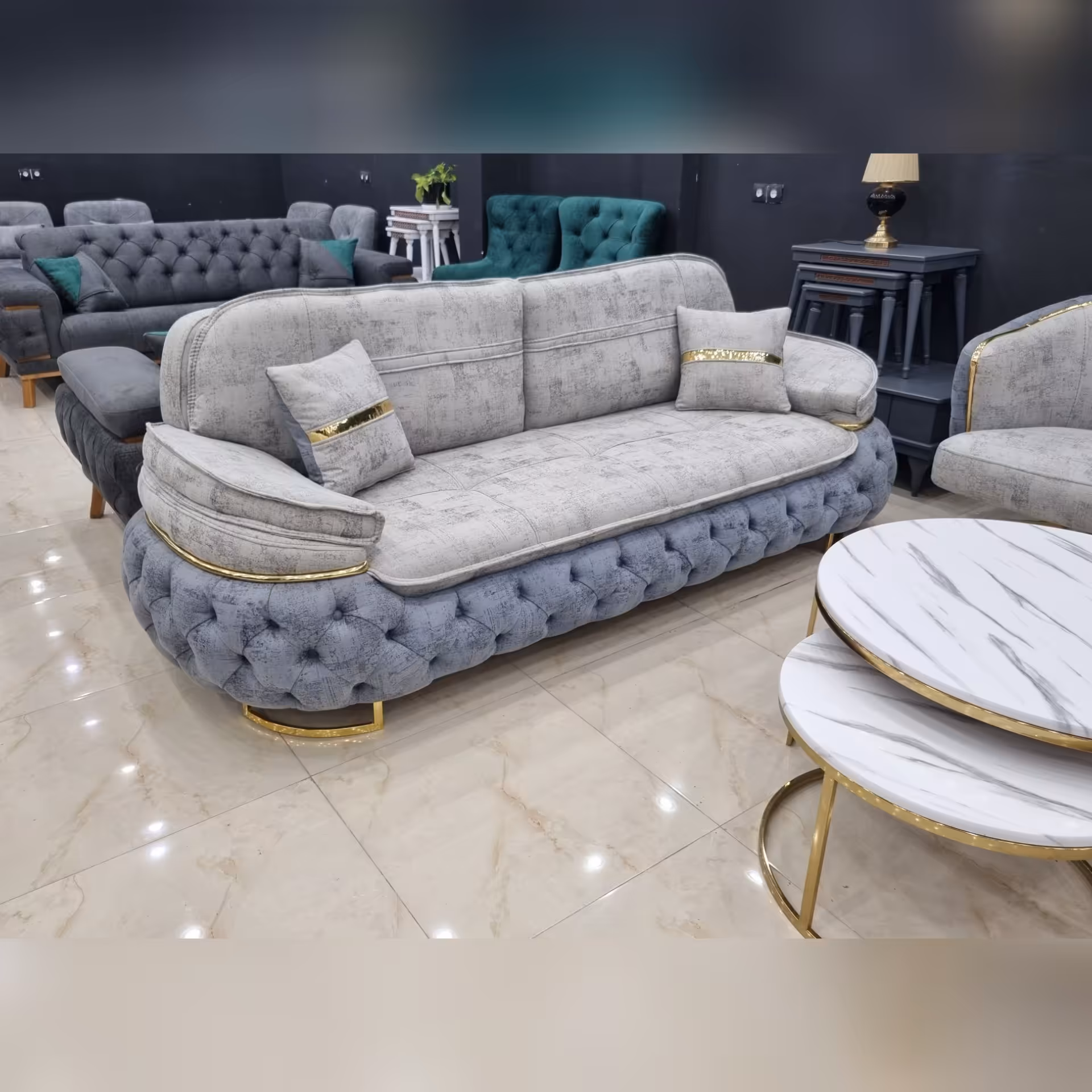 مبل راحتی چستر آنیل ست 8 نفره (ارسال با باربری و هزینه ارسال بصورت پس کرایه )