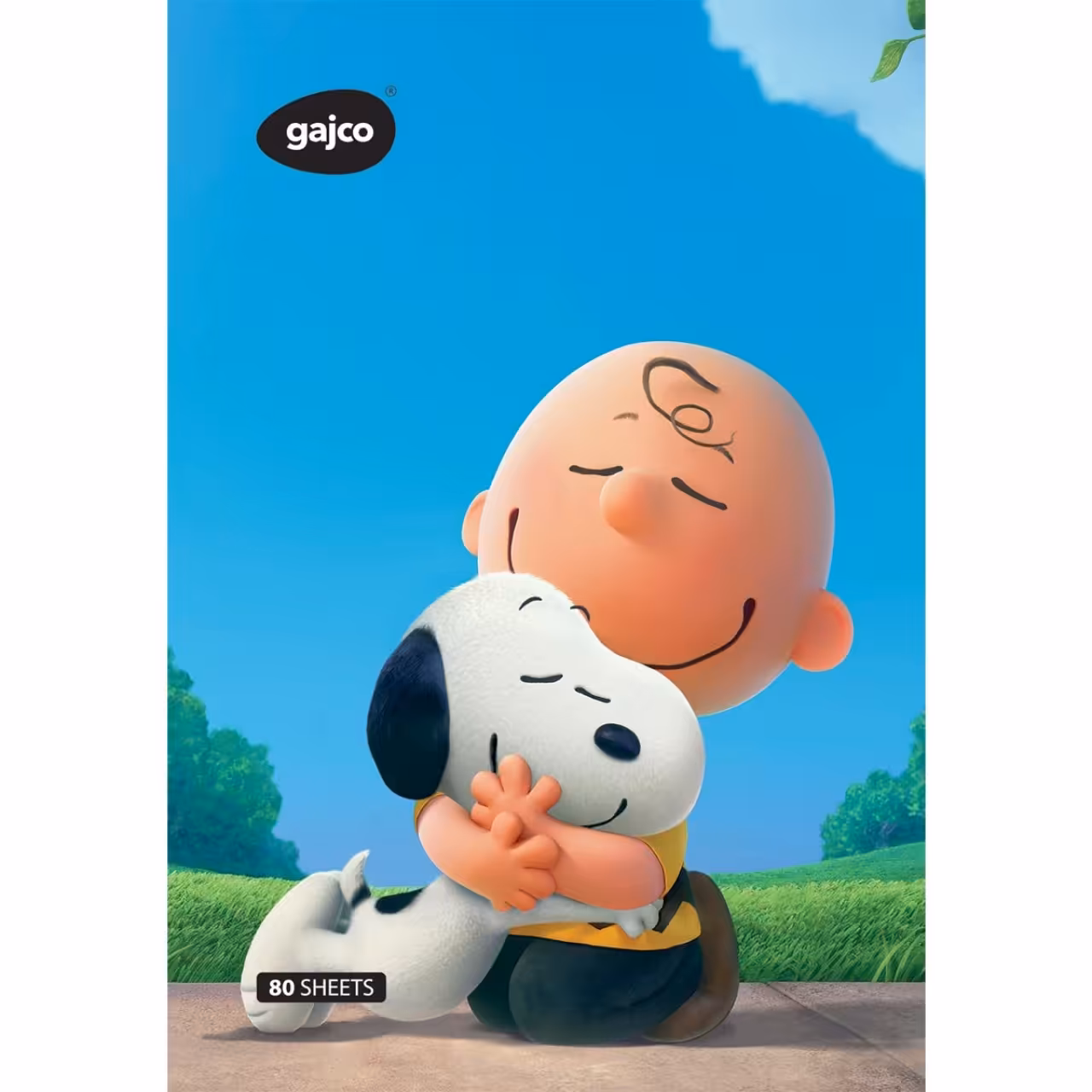 دفتر 80 برگ گاجکو طرح بادام زمینی ها با رایحه شکلات