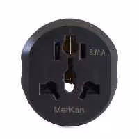 تبدیل 3 به 2 (سه به دو)مرکن اصلی 16 آمپری بسته 100 عددی (پس کرایه)