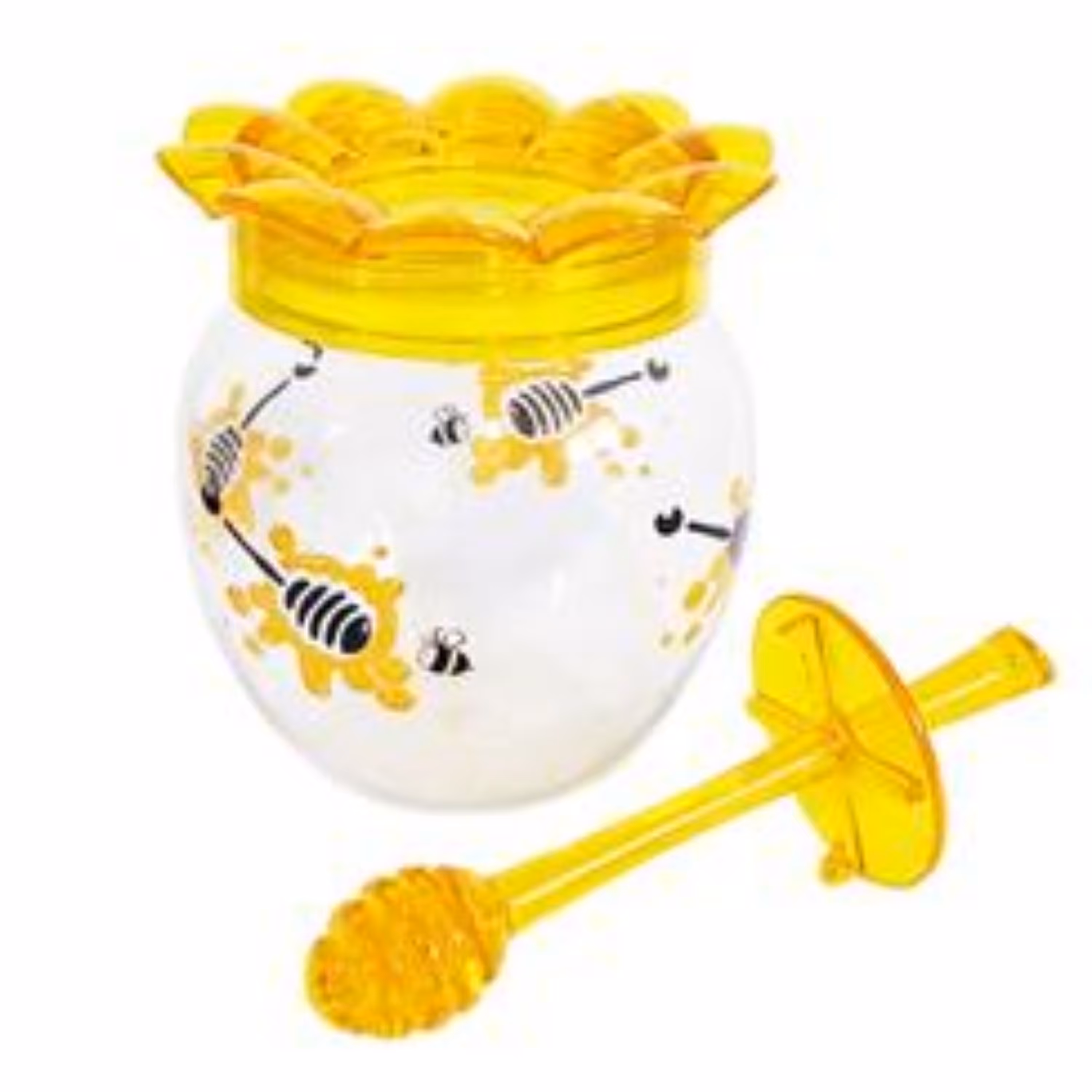 ظرف عسل خوری طرح دار مدل اکرولیک 