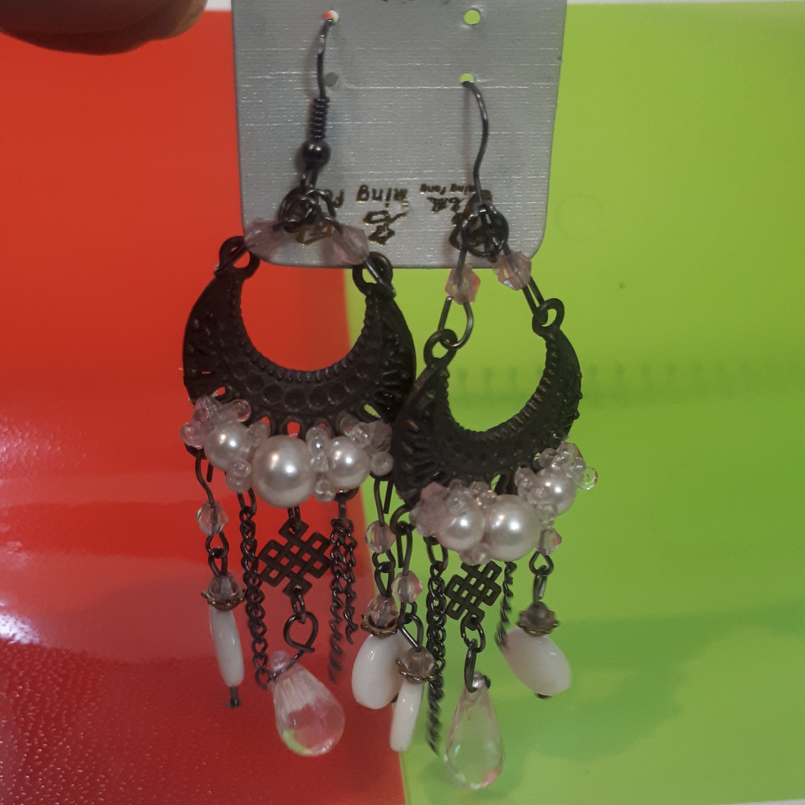 گوشواره طرح زیر خاکی